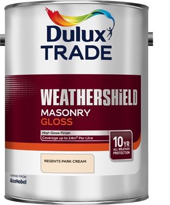 DULUX TRADE W/SHIELD MAS/GLOSS REG/PARK CREAM 5L