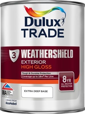 DULUX TRADE W/SHIELD EXT/GLOSS EXTRA DEEP BS 1L