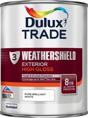 DULUX TRADE W/SHIELD EXT/GLOSS PBW 1L