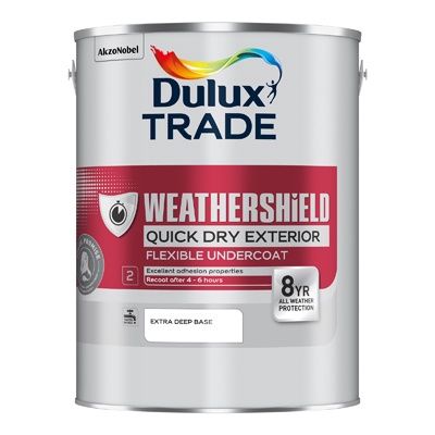 DULUX TRADE W/SHIELD QD EXT FLEX U/COAT EX DEEP BS 5L