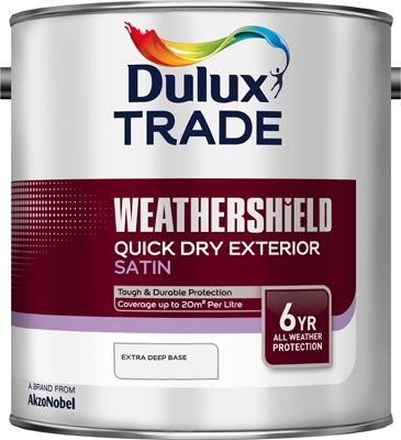 DULUX TRADE W/SHIELD QD EXT SATIN EXT/DEEP BS 2.5L