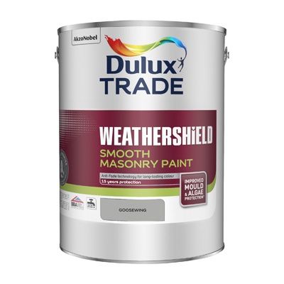 DULUX TRADE W/SHIELD SMOOTH MASONRY GOOSEWING 5L