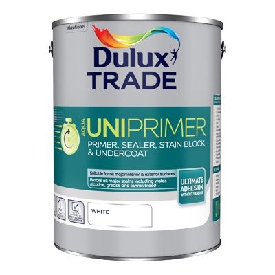 DULUX TRADE AQUA UNIPRIMER WHITE 5L
