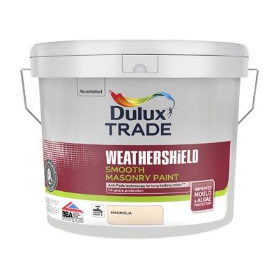 DULUX TRADE W/SHIELD SMOOTH MASONRY MAGNOLIA 10L