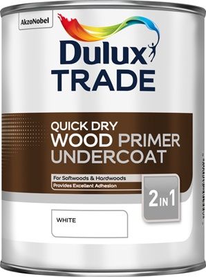 DULUX TRADE Q/D WOOD PRIMER UNDERCOAT 1L