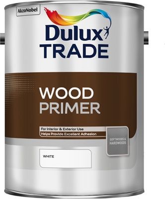 DULUX TRADE WOOD PRIMER WHITE 5L