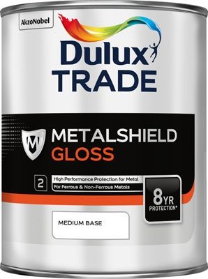 DULUX TRADE METALSHIELD GLOSS MEDIUM BS 1L