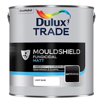 DULUX TRADE M/SHIELD FUNGICIDAL MATT LIGHT BS 2.5L