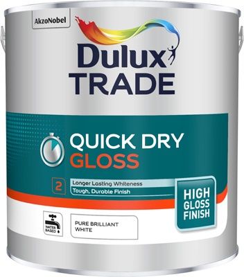 DULUX TRADE QUICK DRY GLOSS PBW 2.5L