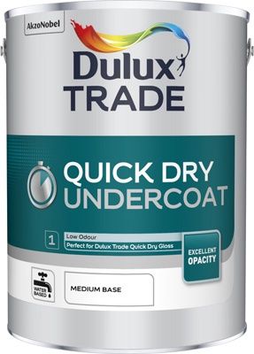 DULUX TRADE QUICK DRY UNDERCOAT MEDIUM BS 5L