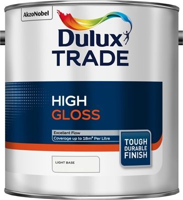 DULUX TRADE HIGH GLOSS LIGHT BS 2.5L