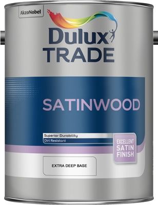 DULUX TRADE SATINWOOD EXTRA DEEP BS 5L