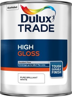 DULUX TRADE HIGH GLOSS PBW 1L