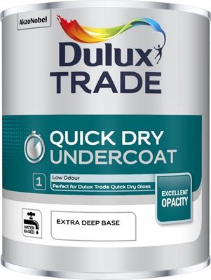 DULUX TRADE QUICK DRY UNDERCOAT EXTRA DEEP BS 1L