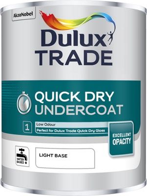 DULUX TRADE QUICK DRY UNDERCOAT LIGHT BS 1L