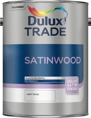 DULUX TRADE SATINWOOD LIGHT BS 5L