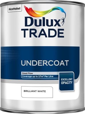 DULUX TRADE UNDERCOAT B/WHITE 1L
