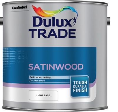 DULUX TRADE SATINWOOD LIGHT BS 2.5L