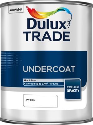 DULUX TRADE UNDERCOAT WHITE 1L