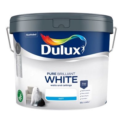 DULUX RETAIL MATT PBW 10L
