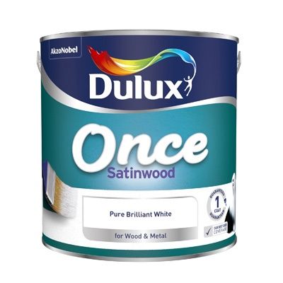 DULUX RETAIL ONCE SATINWOOD PBW 2.5L