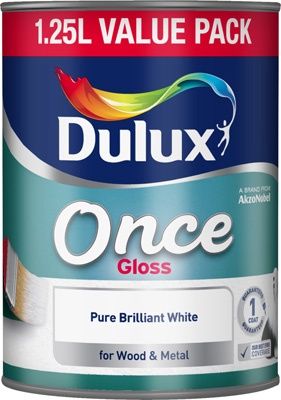 DULUX RETAIL ONCE GLOSS PBW 1.25L
