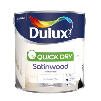 DULUX RETAIL QD SATINWOOD PBW 2.5L
