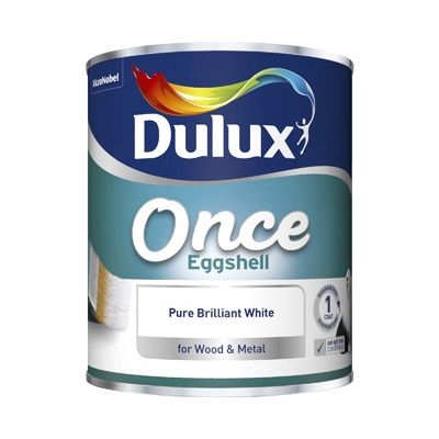 DULUX RETAIL ONCE EGGSHELL PBW 750ML