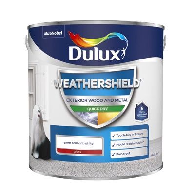 DULUX RETAIL W/SHIELD QD GLOSS PBW 2.5L