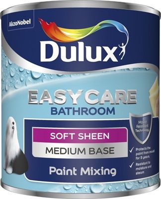 DULUX RETAIL COL/MIX EASYCARE BATH S/SHN MEDIUM BS 1L