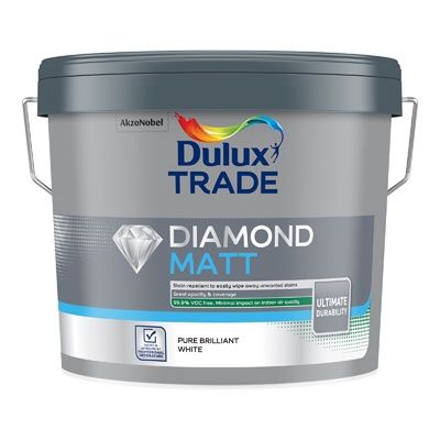 DULUX TRADE DIAMOND MATT PBW 10L