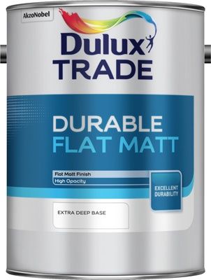 DULUX TRADE DURABLE FLAT MATT EXTRA DEEP BS 5L