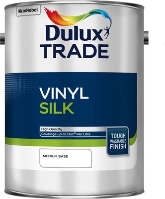 DULUX TRADE V/SILK MEDIUM BS 5L