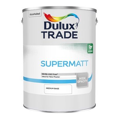 DULUX TRADE SUPERMATT MEDIUM BS 5L
