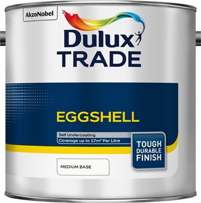 DULUX TRADE EGGSHELL MEDIUM BS 2.5L