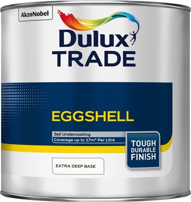DULUX TRADE EGGSHELL EXTRA DEEP BS 1L
