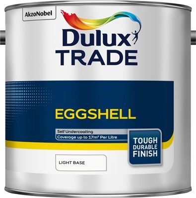 DULUX TRADE EGGSHELL LIGHT BS 2.5L