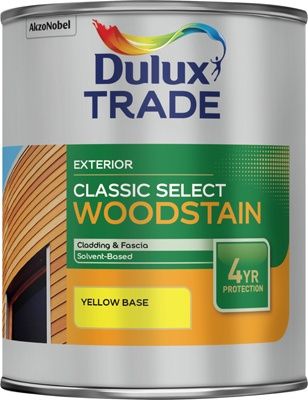 DULUX TRADE CLASSIC SELECT W/STAIN YELLOW BS 1L