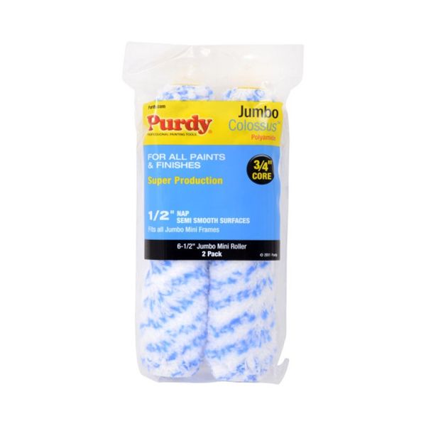 PURDY COLOSSUS JUMBO SLEEVE 6.5&quot;X.5&quot; 2PK