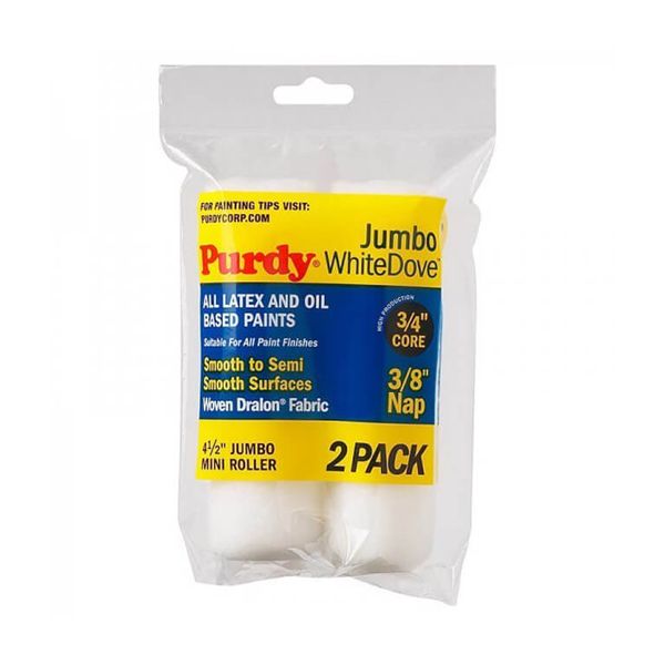 PURDY WHITE DOVE 4.5&quot;X3/8&quot; SLEEVE 2PK