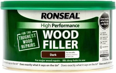 RONSEAL HIGH PERF WOOD FILLER DARK 275GM