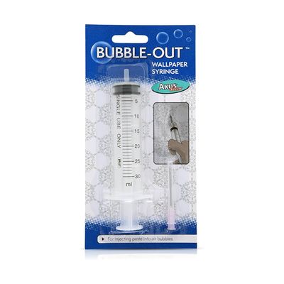 Axus Bubble-Out Wallpaper Syringe