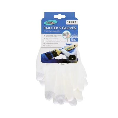 Axus Painter&#39;s Gloves (blue series) Large 3PK