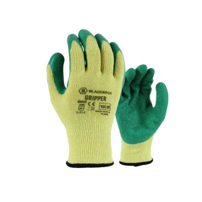 Blackrock Latex Gripper Gloves (10)