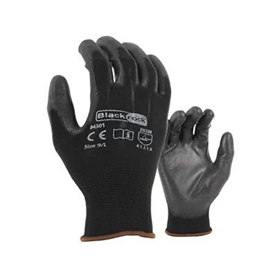 Blackrock PU Lightweight Grip Glove Black (XL 10)