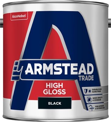 ARMSTEAD TRADE HIGH GLOSS BLACK 2.5L
