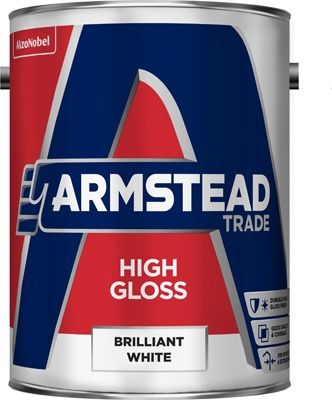 ARMSTEAD TRADE HIGH GLOSS B/WHITE 5L