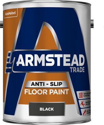 ARMSTEAD TRADE ANTI SLIP FLOOR PAINT BLACK 5L