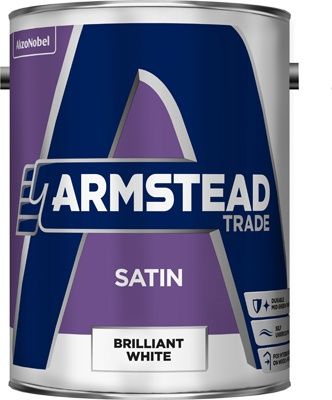 ARMSTEAD TRADE SATIN B/WHITE 5L