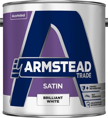 ARMSTEAD TRADE SATIN B/WHITE 2.5L